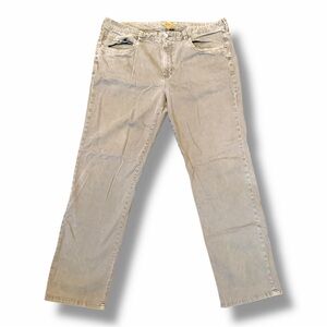 Tommy Bahama Khaki Jeans Slim Fit Straight Legs Casual Mens Size 42 x 34